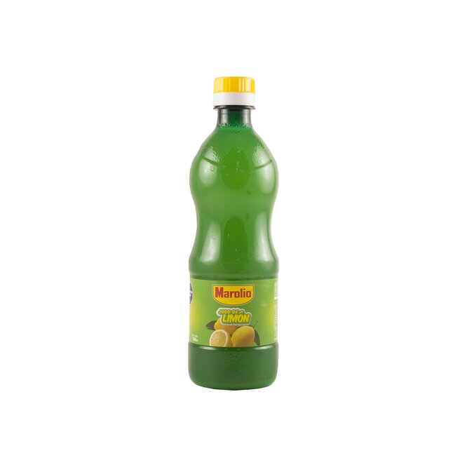 Jugo líquido de limón en botella descartable Marolio 500 ml