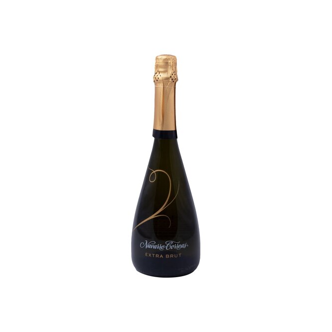 Vino espumante extra Brut en botella Navarro Correas 750 ml