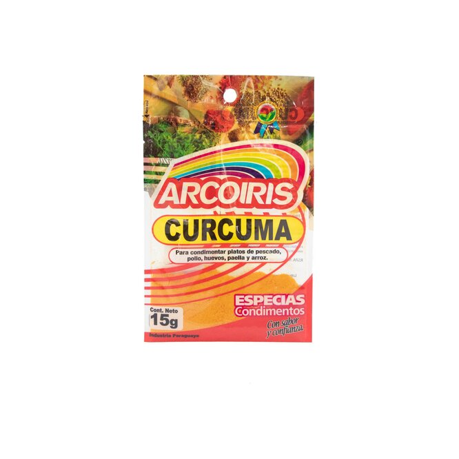 Cúrcuma Arcoiris 15 gramos