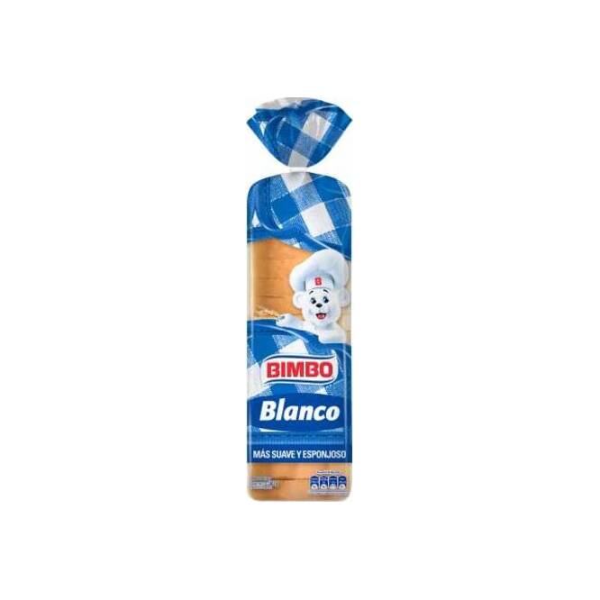 Pan blanco actileche en paquete Bimbo 640 gramos