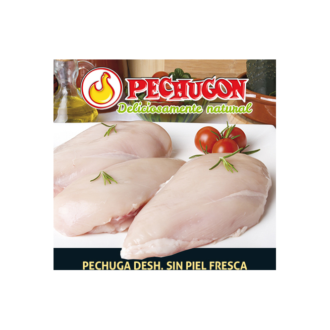 Pechuga de Pollo Deshuesada Sin Piel Pechugon por kilo