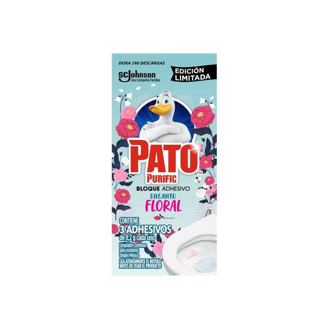 Limpiador para baño 4 en 1 aroma marina adhesivo en caja de 3 unidades Mr. Muscle 24,6 gramos