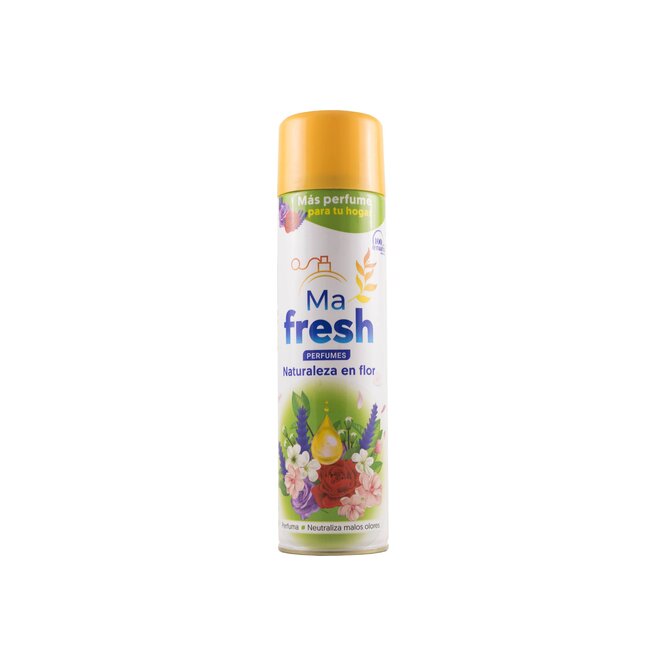 Aromatizador aroma natural floral en aerosol Mafresh 360 ML