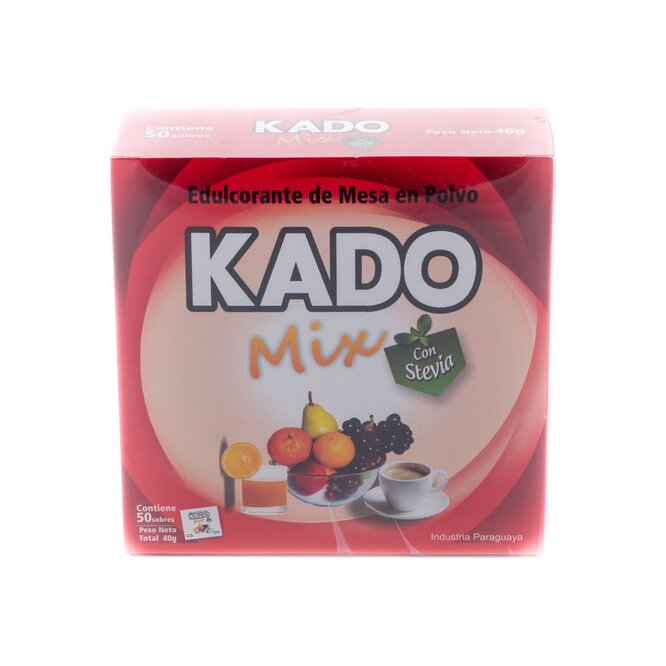 EDULCORANTE KADO MIX EN POLVO 40GR 50UN