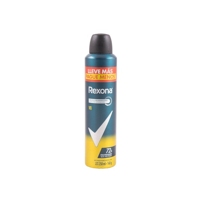Desodorante v8 en aerosol Rexona 250 ml