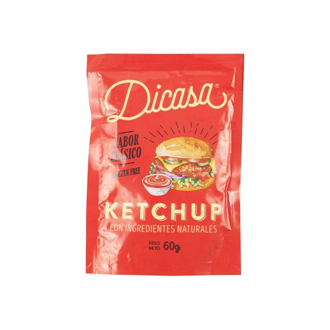 Kétchup paquete Dicasa 60 gramos