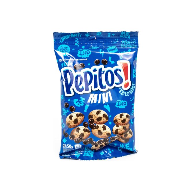 GALLETITAS PEPITOS MINI C/CACAO 50GR