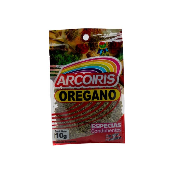 Orégano paquete Arcoíris 10 gramos