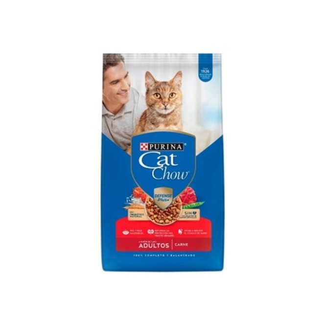 Alimento para gato adulto sabor carne y pollo Cat Chow 1 kilo