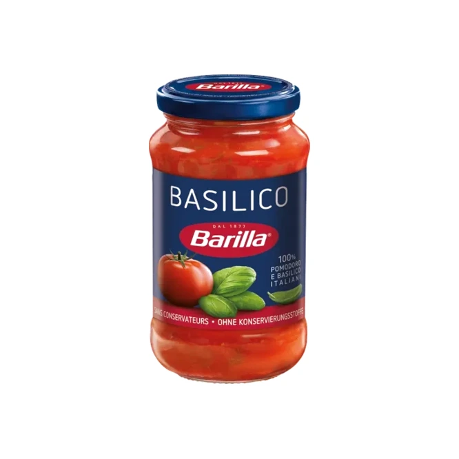 Salsa de Albahaca Barilla 400 gramos