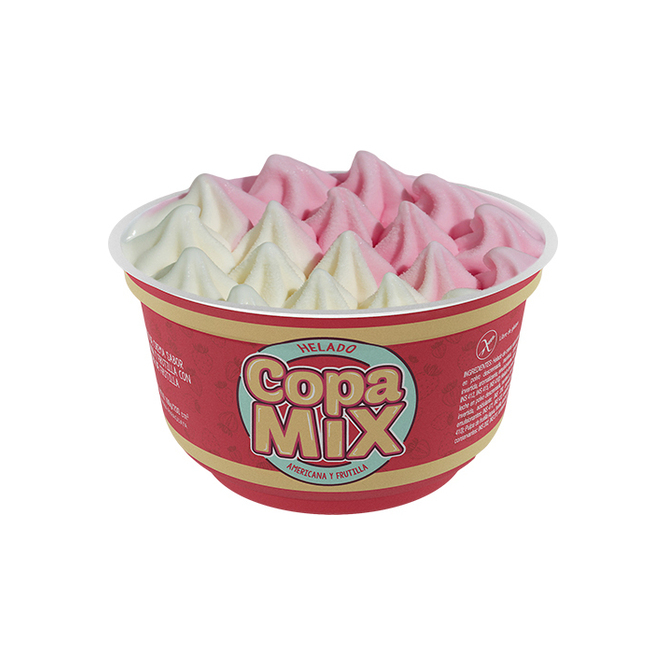 HELADO COPA MIX AM/FR 200GR AMANDAU CJA