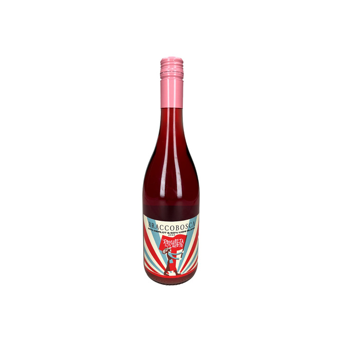 Vino la Revuelta de clarete botella Braccobosca 750 ml