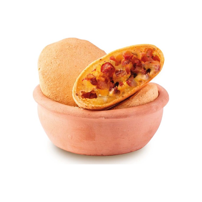 Chipa rellena de panceta por unidad