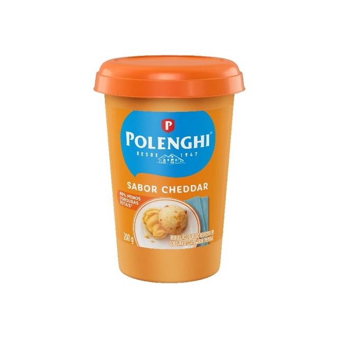 Queso Requesón Cheddar Polenghi 200 gramos