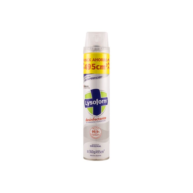 Desinfectante original en aerosol Lysoform 360g