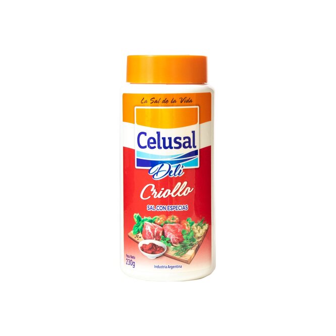 SAL C/ESPECIAS CELUSAL DELI CRIOLLO 230G