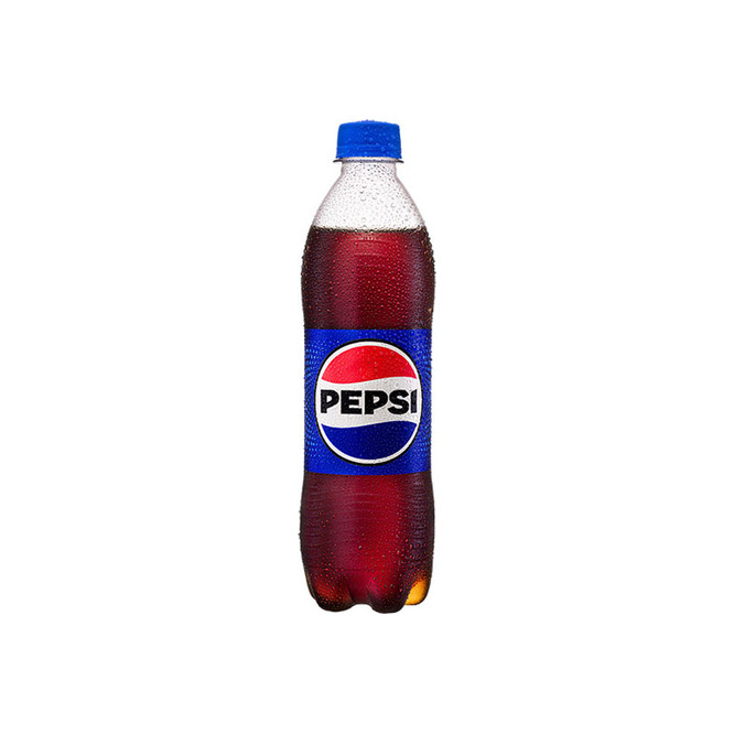 Gaseosa sabor cola botella descartable descartable Pepsi 500 ml