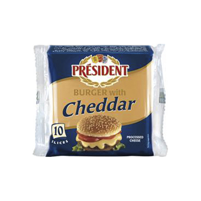 Queso cheddar President 200 gramos