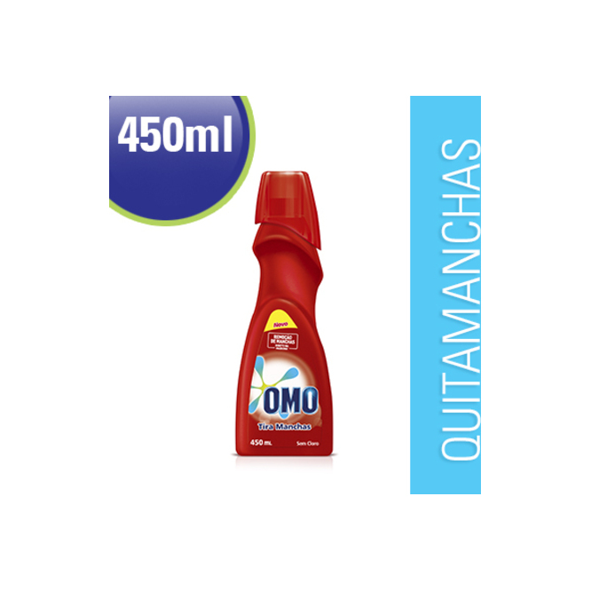 QUITAMANCHAS LIQ P/ROPA COLOR 450ML OMO