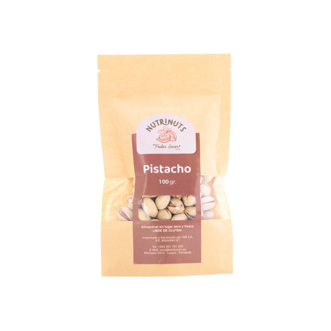PISTACHO FRUTOS SECOS DE 100GR NUTRINUTS