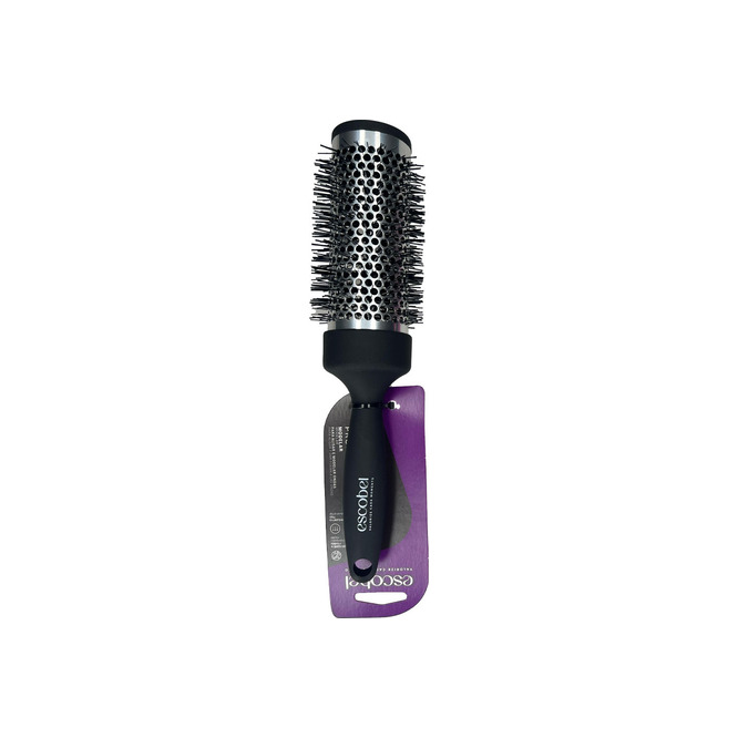Cepillo para Cabello Térmico Profesional Plata Ref823 Escobel por unidad