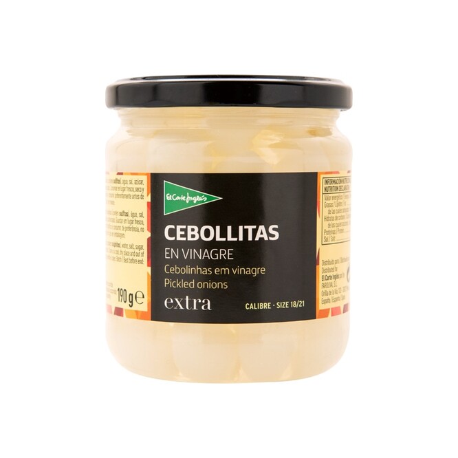 CEBOLLITAS EN VINAGRE EXTRA FRA 190G ECI