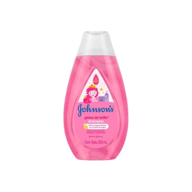 Shampoo gotas de Brillo baby Johnson´s 200 ml