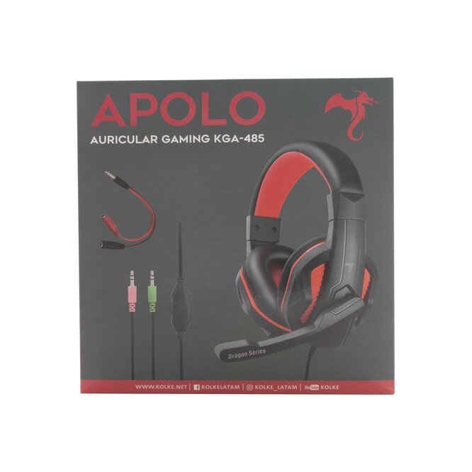 AURICULAR APOLO KOLKE GAMING KGA485