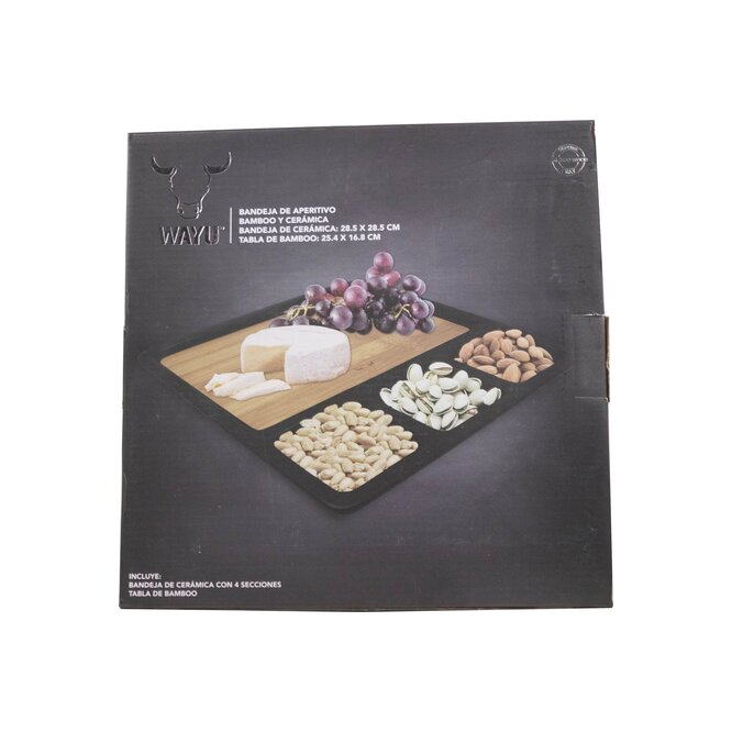 Tabla para aperitivos Wayu