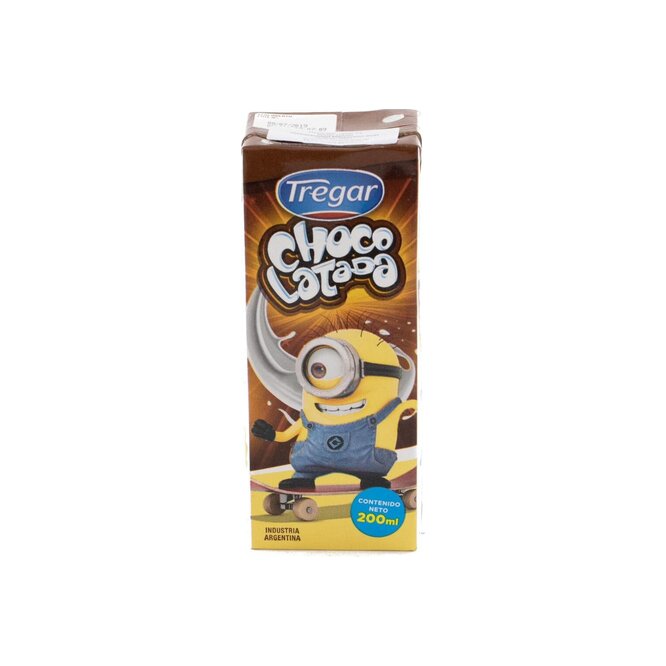 LECHE CHOCOLATADA 200ML TREGAR TETRA