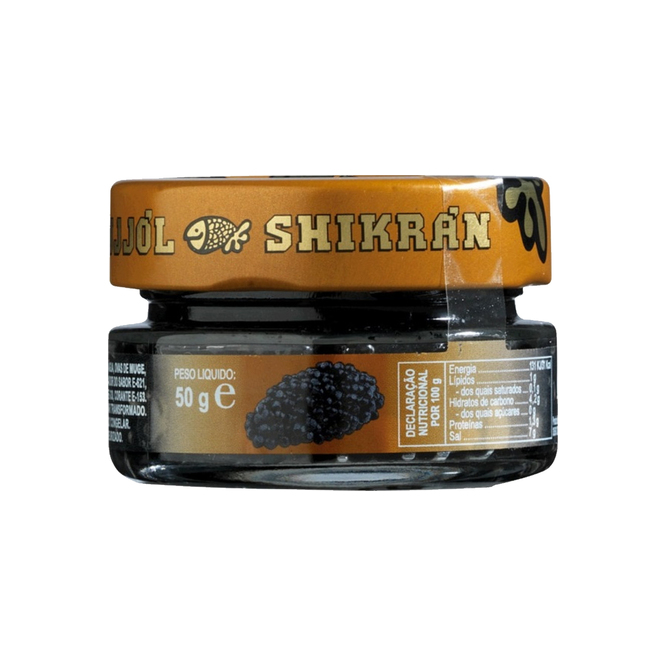 CAVIAR NEGRO MUJJOL SHIKRAN 50GR FCO
