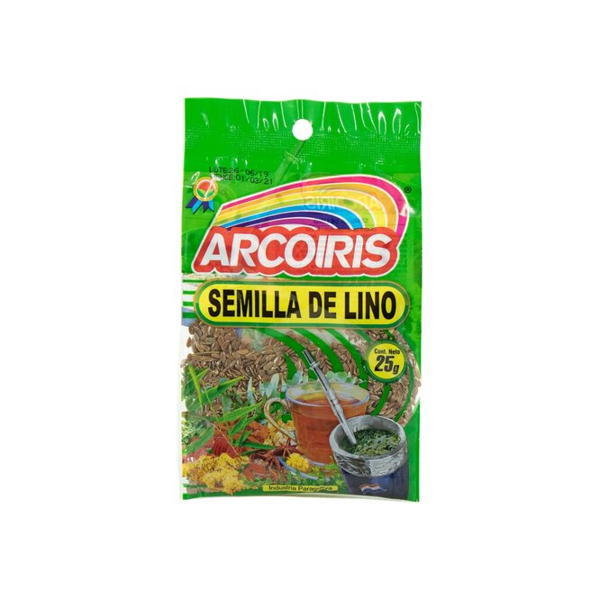 Semilla de lino Arcoiris25 gramos