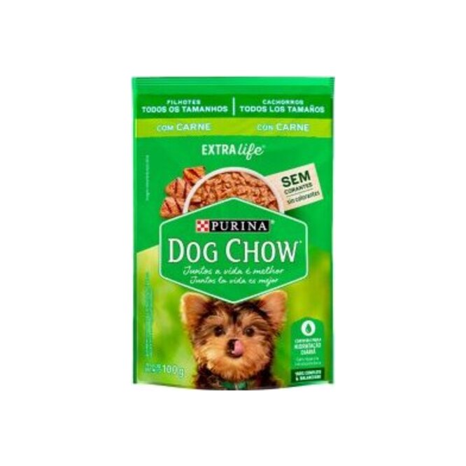 Alimento para cachorro sachet Dog Chow 100 gramos