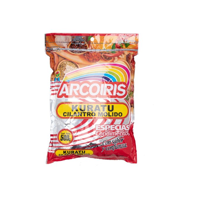 Cilantro karatu molido Arcoiris 500 gramos