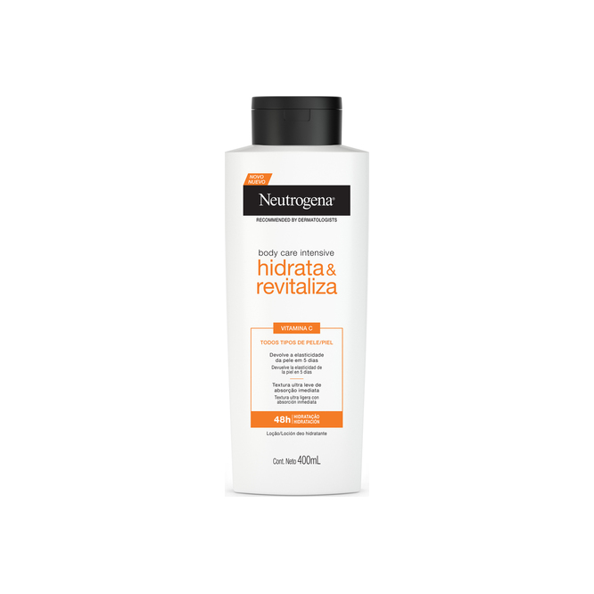 Loción hidratante vitamina c frasco Neurógena 400 ml