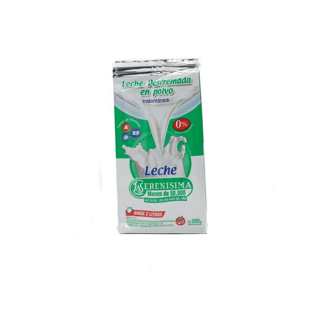 LECHE EPOLV DESCREM LA SERENISIMA 200GR