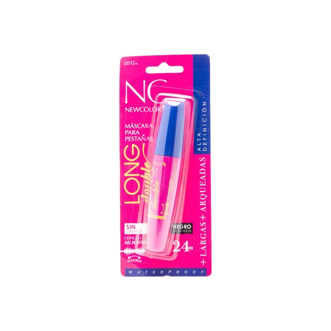 Máscara para pestañas long doble waterproof New Color