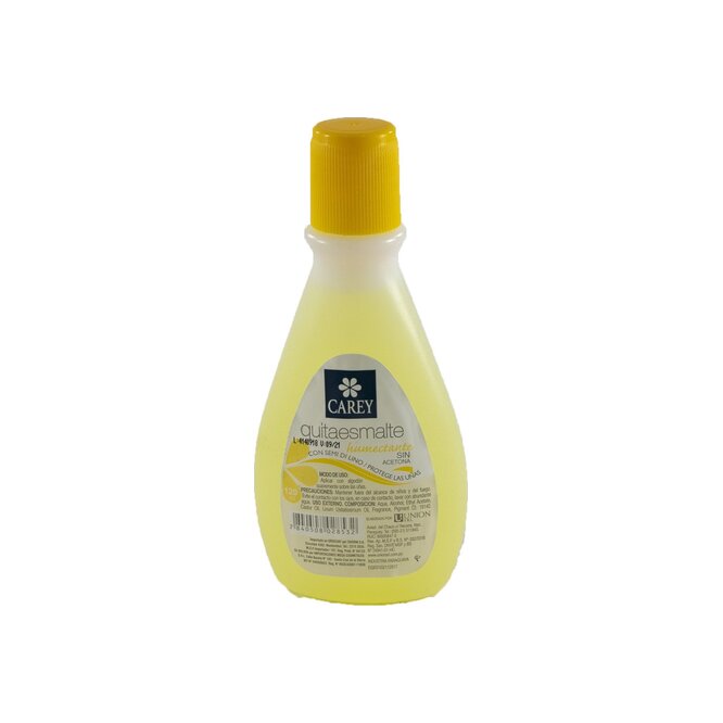 Quita esmalte humectante Carey 120 ml