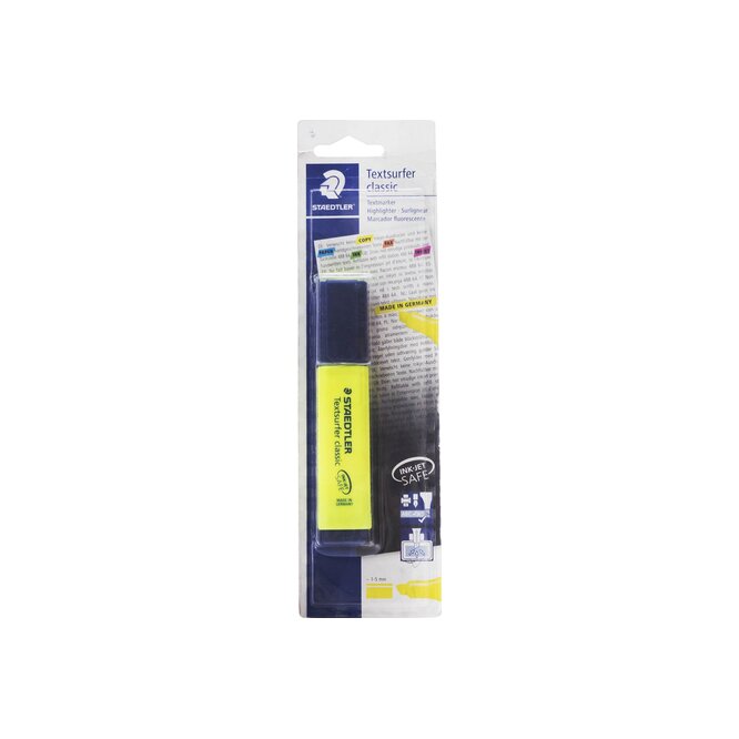 STAEDTLER MARCADOR AMARILLO FLUOR