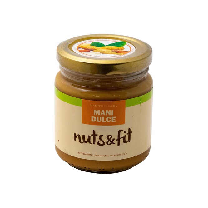 Mantequilla de maní Nuts Fit 230 gramos
