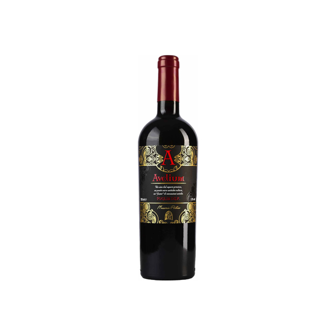 VINO FINO TINTO PUGLIA AVELIUM 750ML