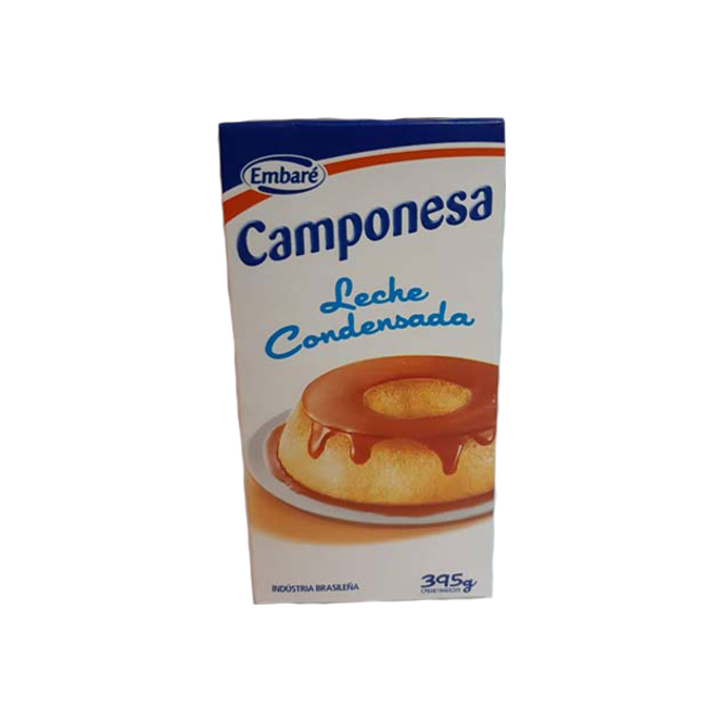 LECHE CONDENSADA EMBARE 395GR CAMPONESA