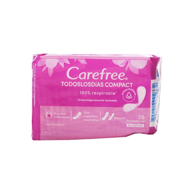 PROTECTOR CAREFREE TOD/DIAS COMPACT 20UN