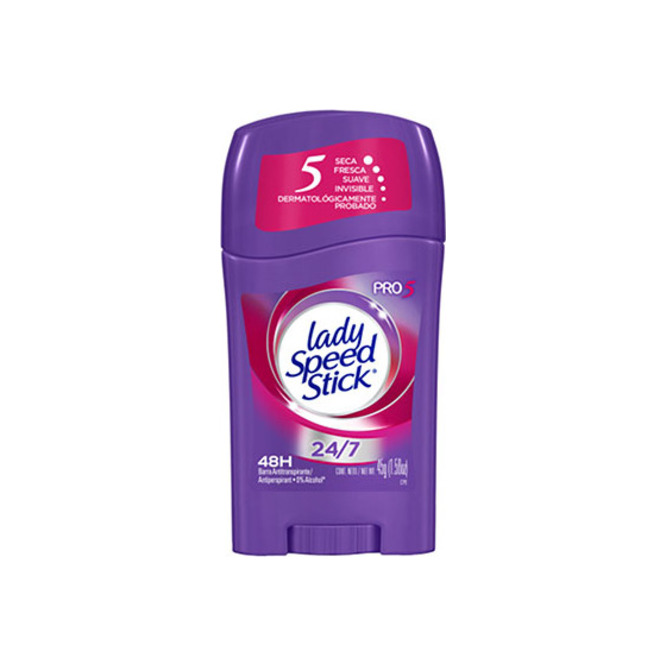 Desodorante pro 5 24-7 Lady Speed Stick 45 gramos