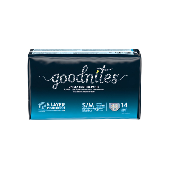 Ropa interior para niños mediano Goodnites 14 unidades