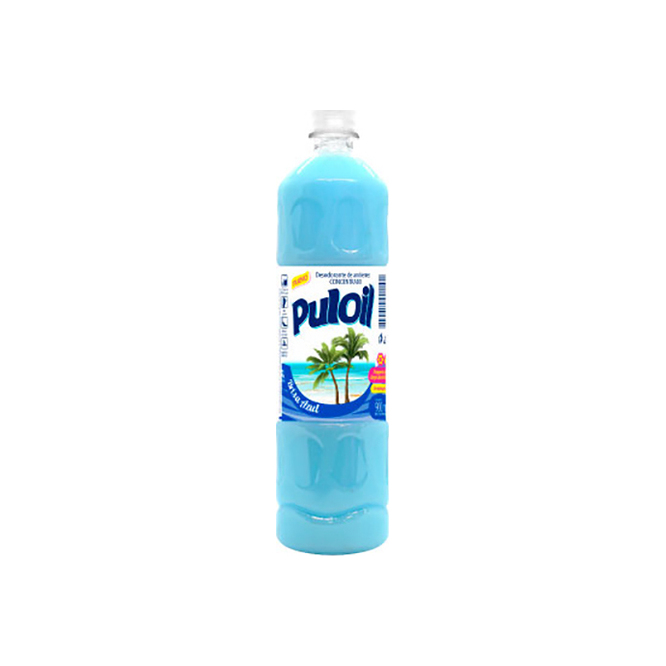 Desodorante para pisos botella descartable Puloil 900 ml