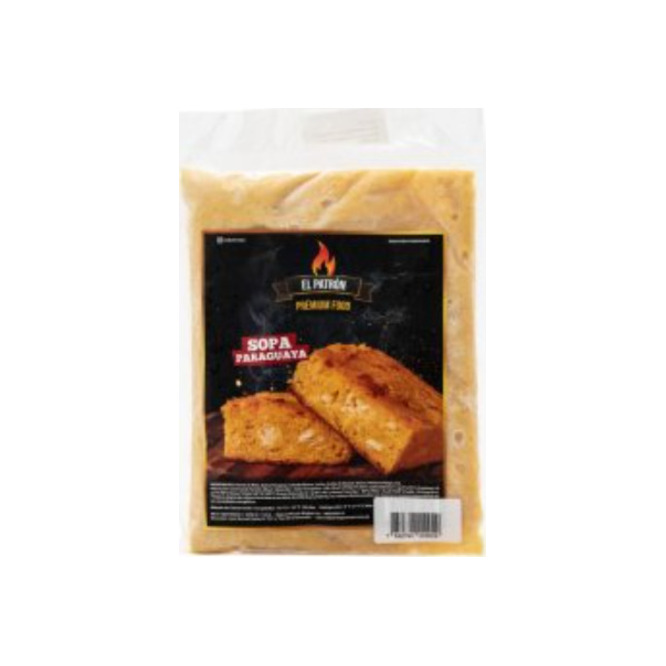 Sopa paraguaya congelada El Patrón 990 gramos