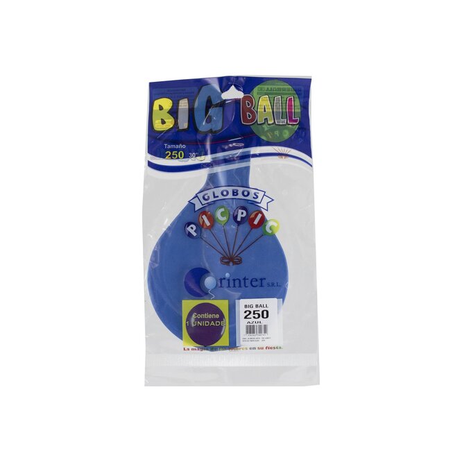 Piñata Big Color Azul Pic Pic