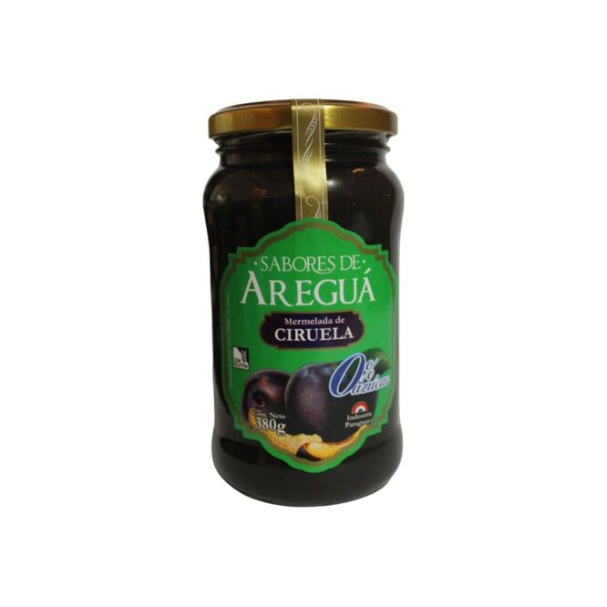 Mermelada de ciruela cero azúcar Areguá 400 gramos