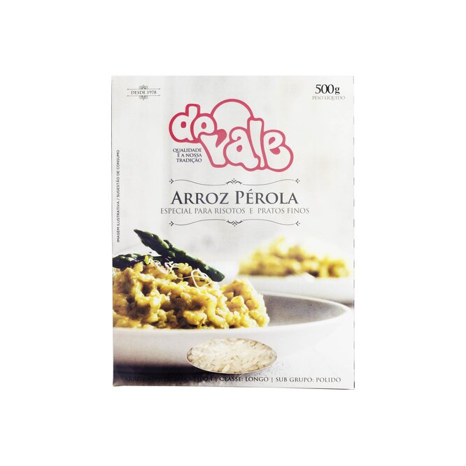 ARROZ PEROLA  DO VALE 500 GR